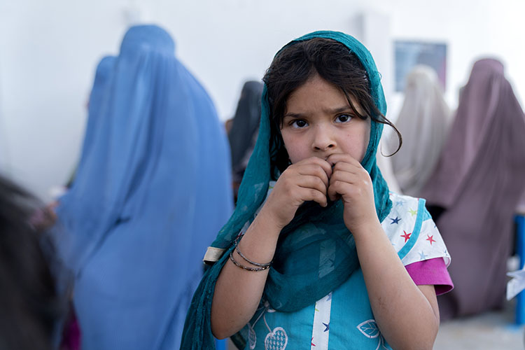 Mujeres y niñas en Afganistán