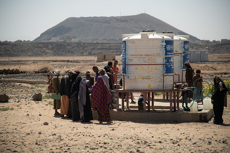 Agua en Yemen
