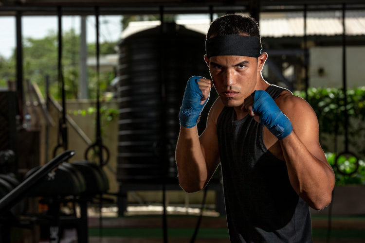 Boxeador venezolano refugiado