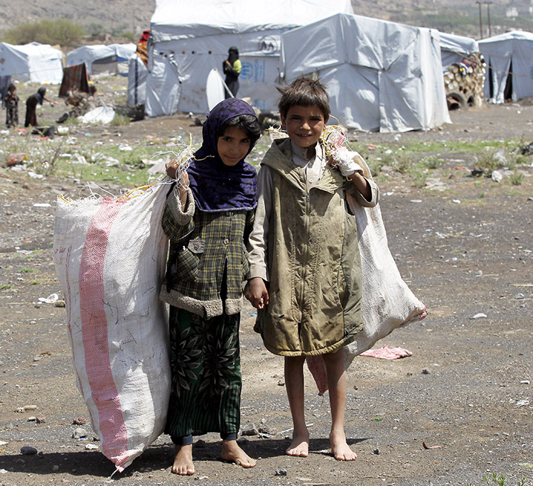 Infancia en guerra en Yemen