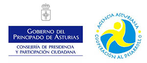 Logo Agencia de cooperación asturiana