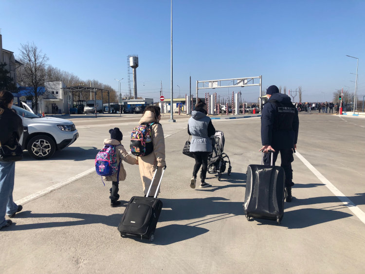 Refugiados de Ucrania en Moldavia