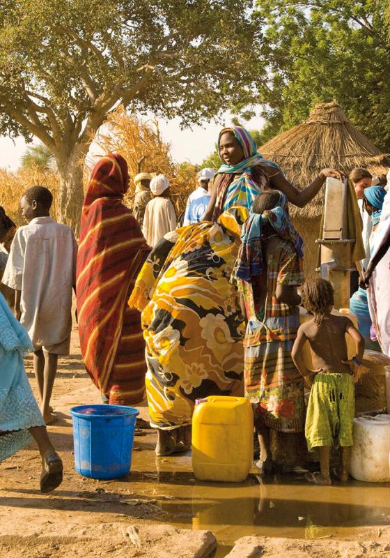 agua potable en África