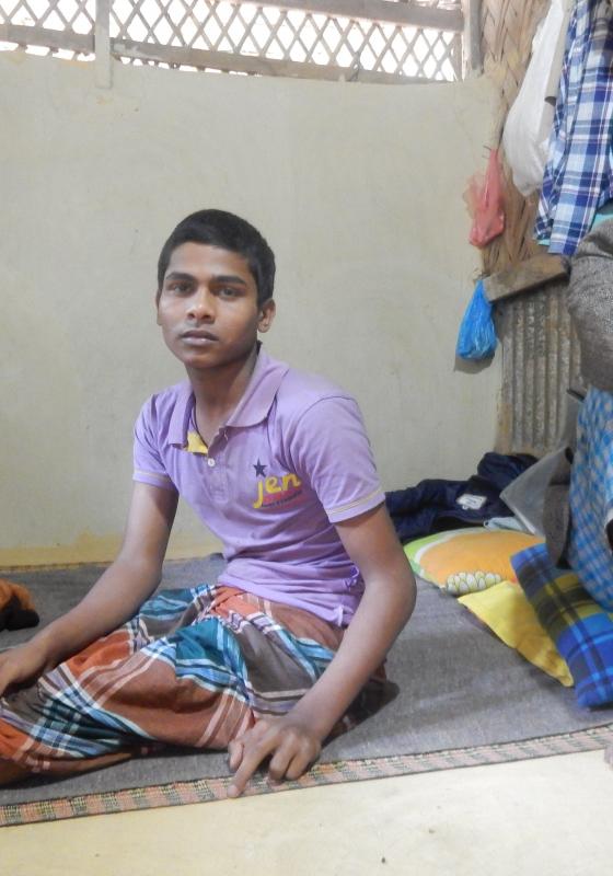 Chico asiático rohingya Chico asiático rohingya