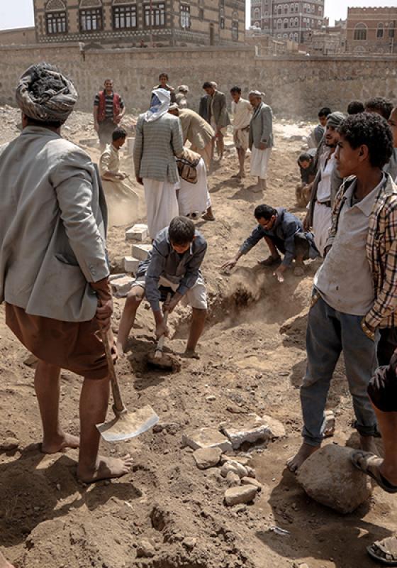 Ciudad de Sanaa en Yemen Ciudad de Sanaa en Yemen