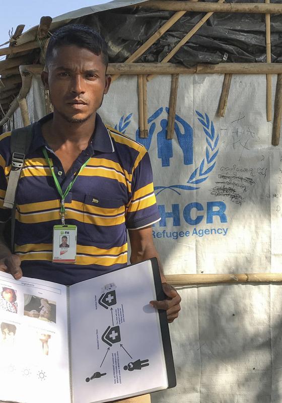 Difteria en campos de refugiados Difteria en campos de refugiados