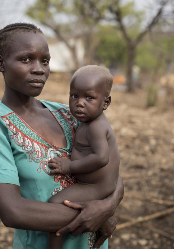 África, madre e hijo Madre e hijo africanos