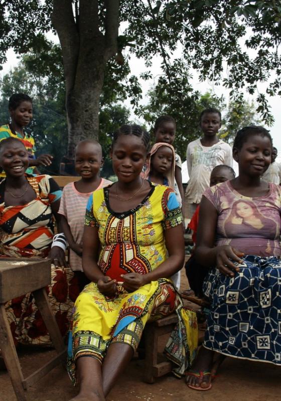 Mujeres de la República Centroafricana