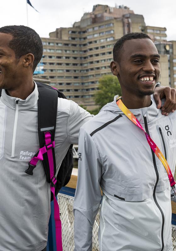 Mundial de Atletismo Londres refugiados