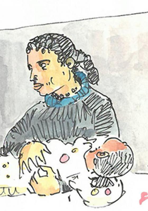 Niña siria de 9 años Niña siria de 9 años