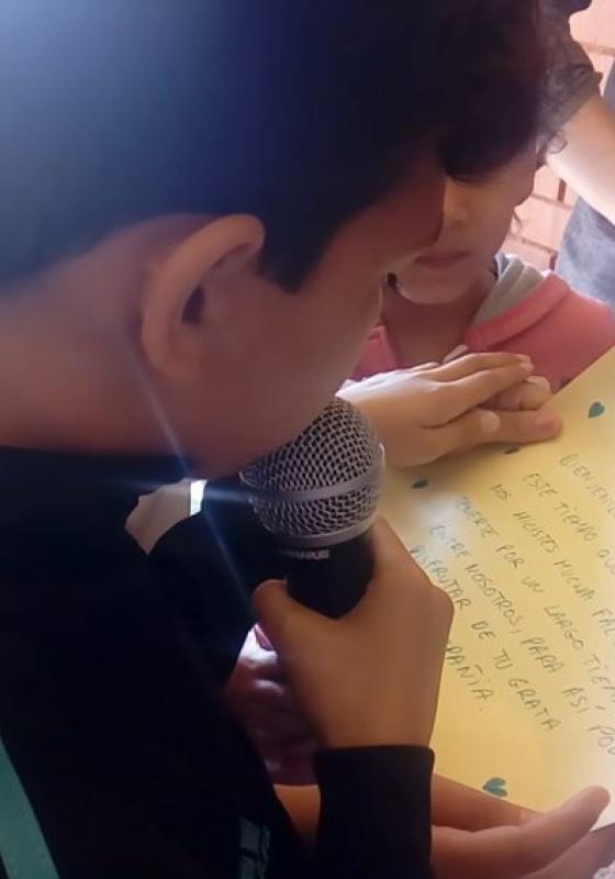 Niño carta a refugiados Niño carta a refugiados