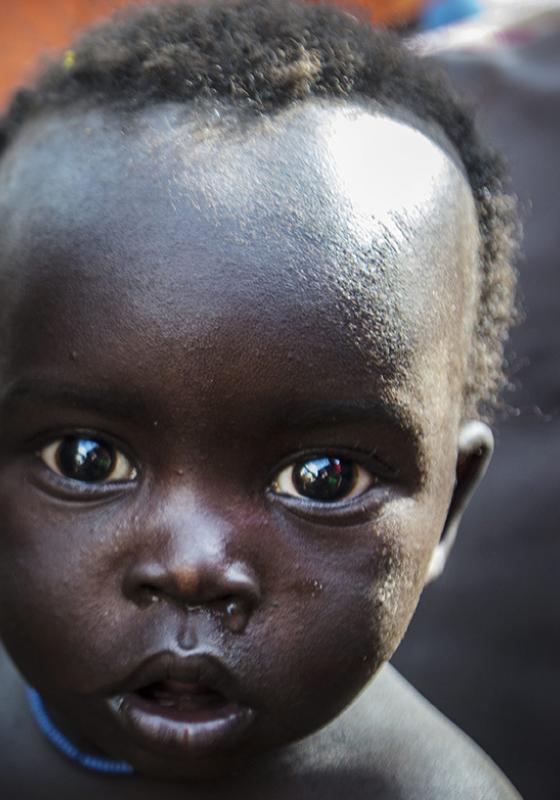 Niño de Sudán del Sur, el país más joven del mundo