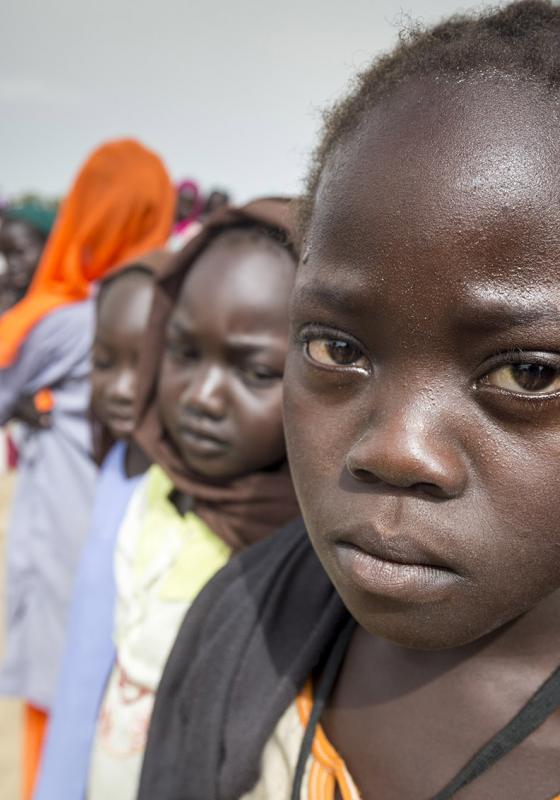 Niños de Sudán del Sur