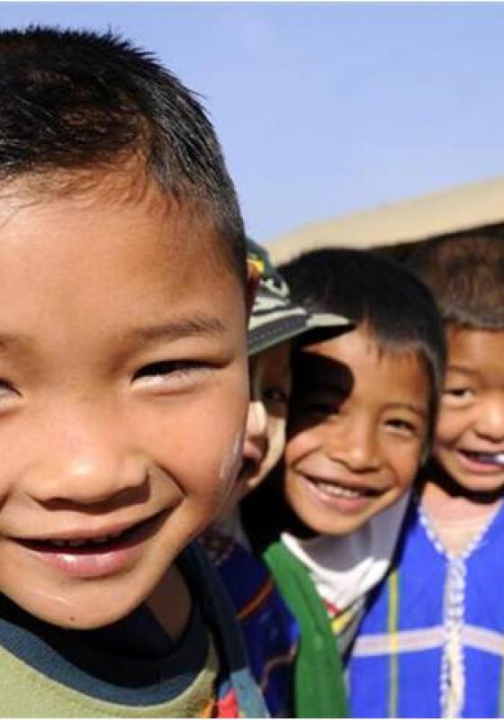 Niños en Asia Niños en Asia