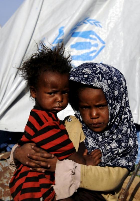 Niños yemeníes