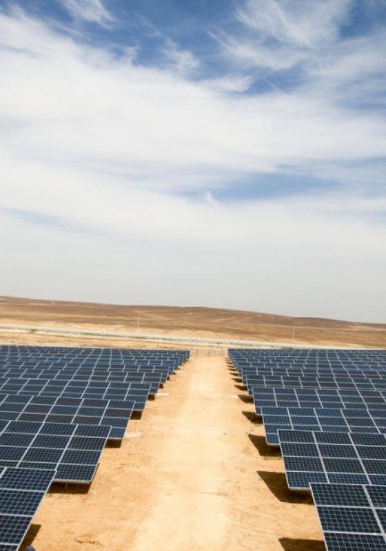 Planta solar en Azraq Planta solar en Azraq