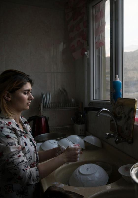 refugiada siria en Líbano refugiada siria en Líbano