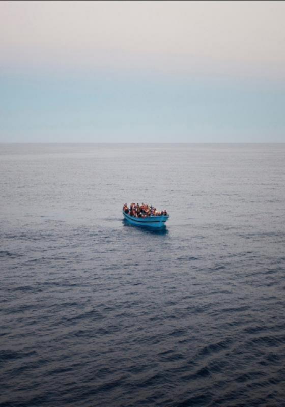Refugiados en el Mediterráneo