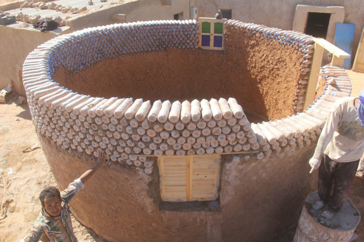 Refugio construido por Tateh 
