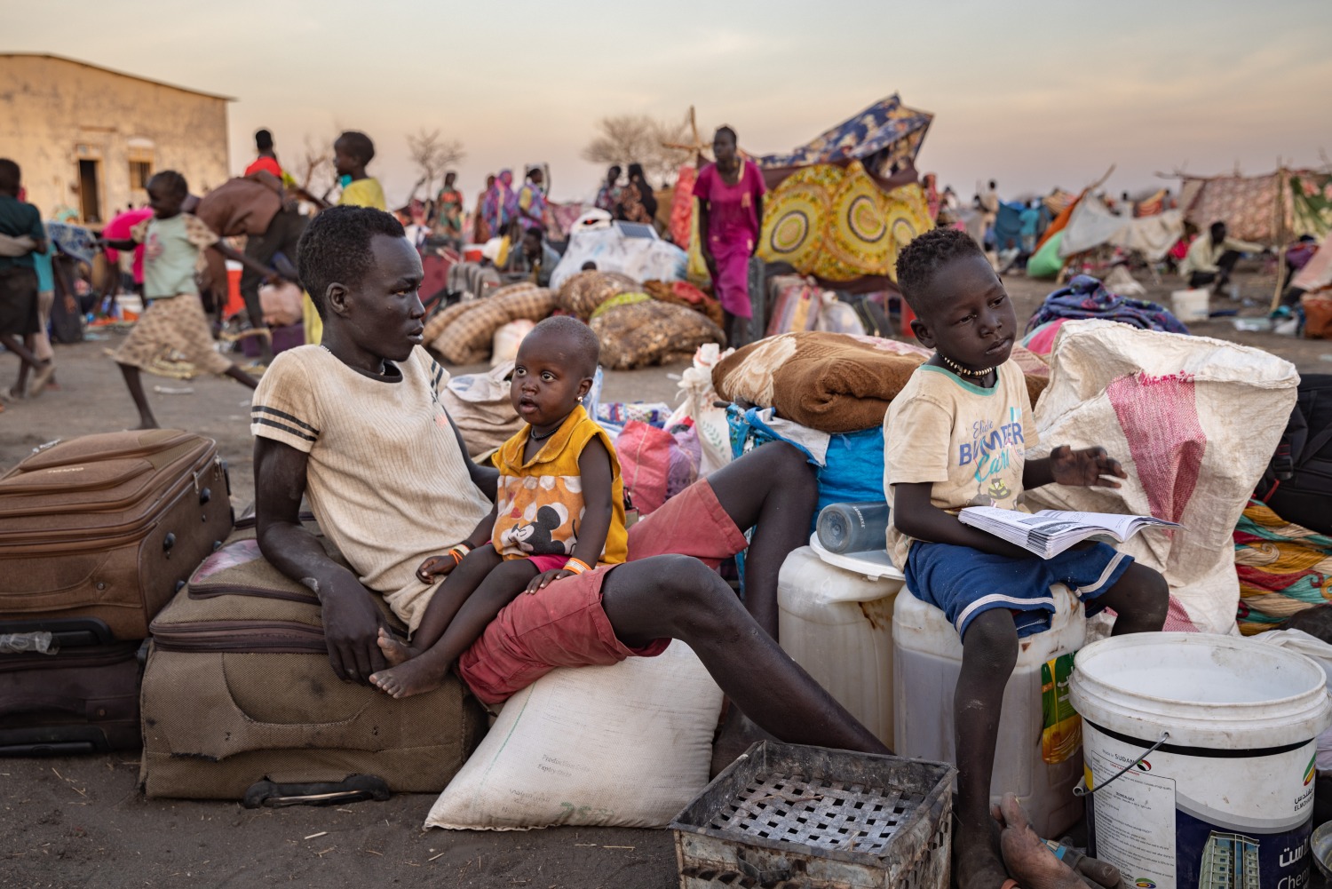 refugiados sudaneses