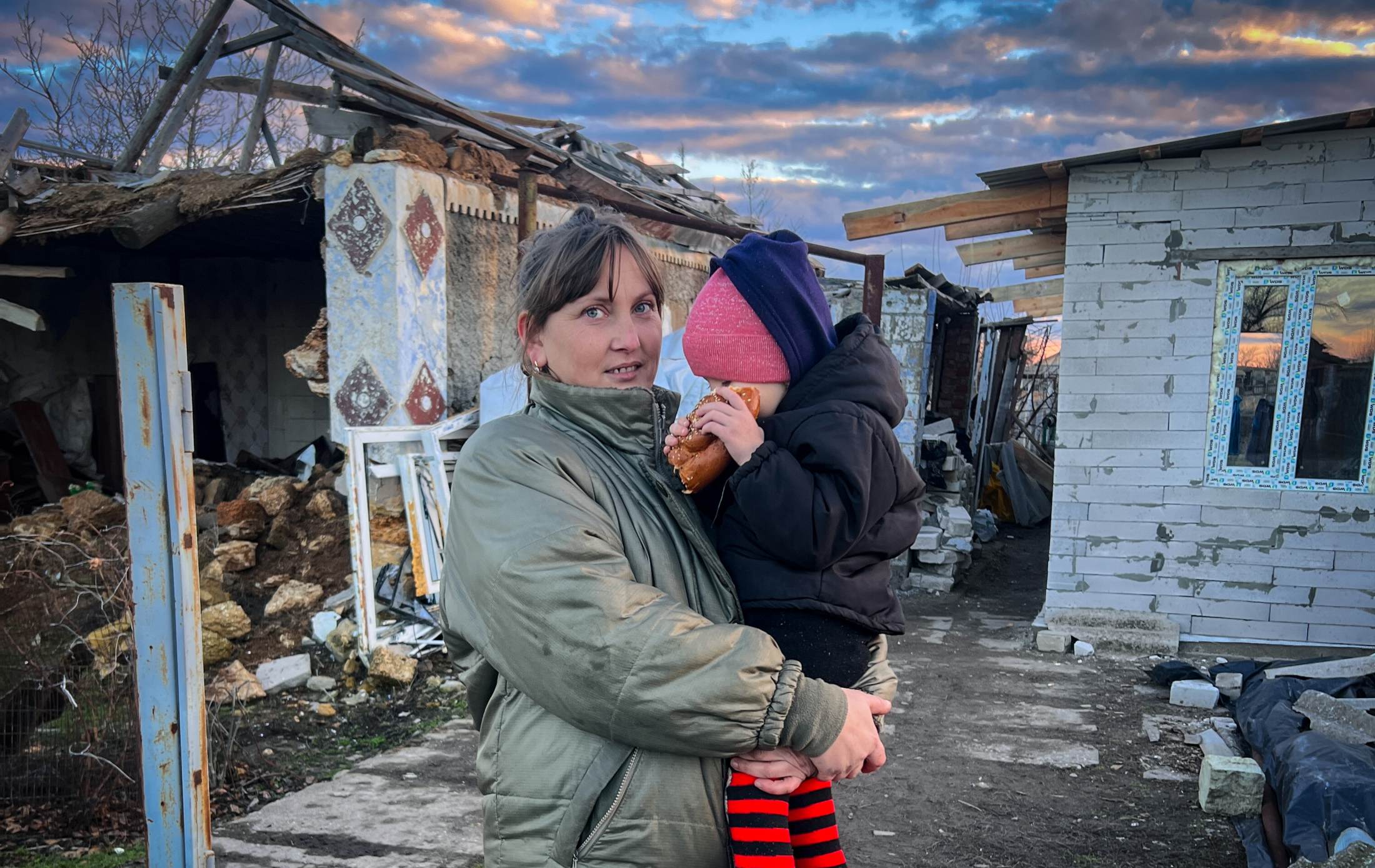 madre e hija ucranianas