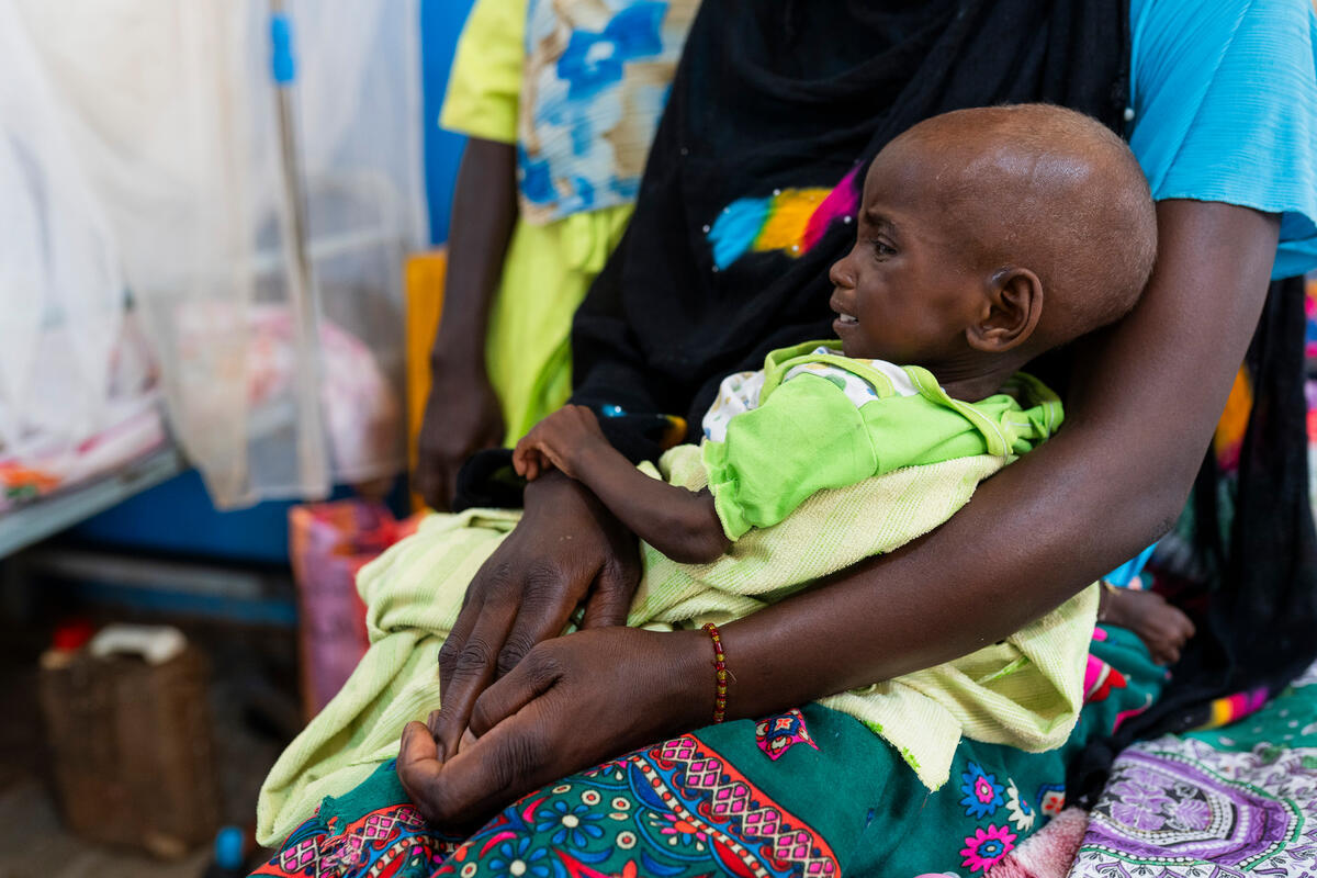 Ayub refugiado en Chad ayuda urgente ACNUR