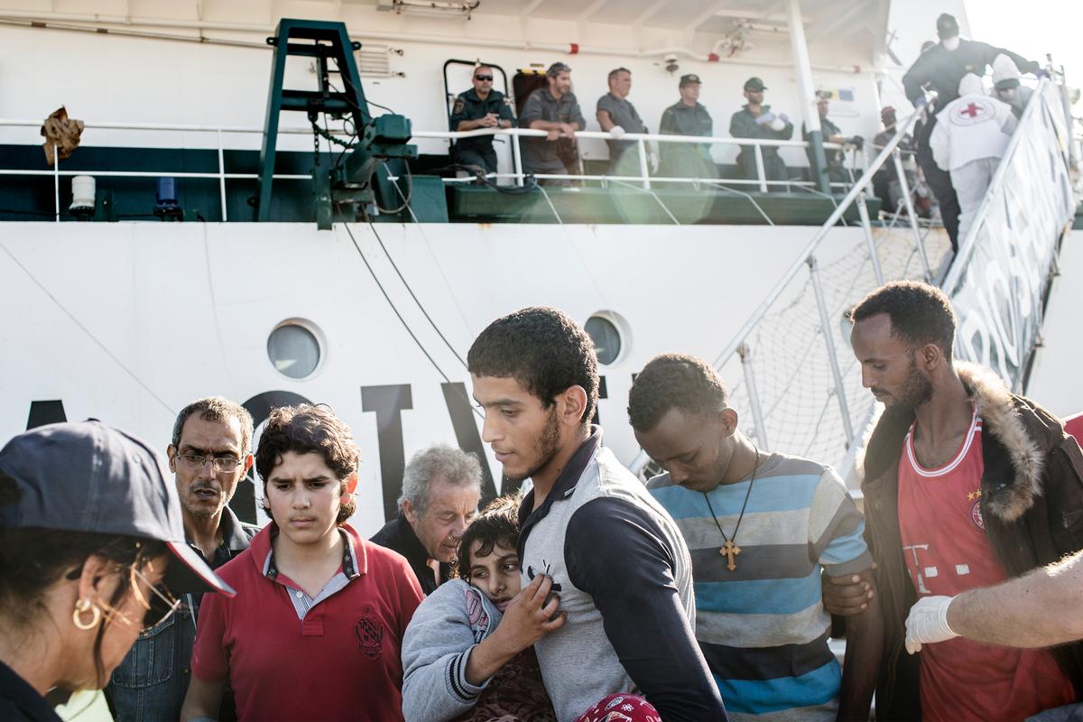Refugiados Mediterráneo