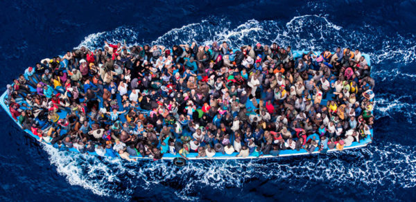 Refugiados en el mar