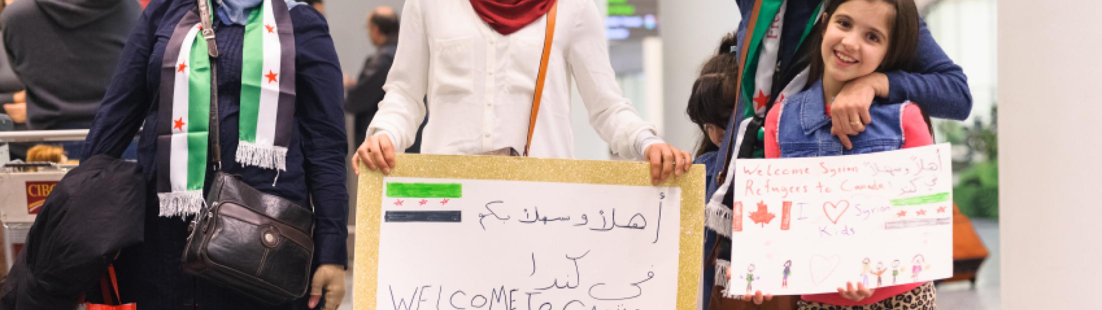 Canadá, primer país en cumplir su plan de acogida a los refugiados sirios
