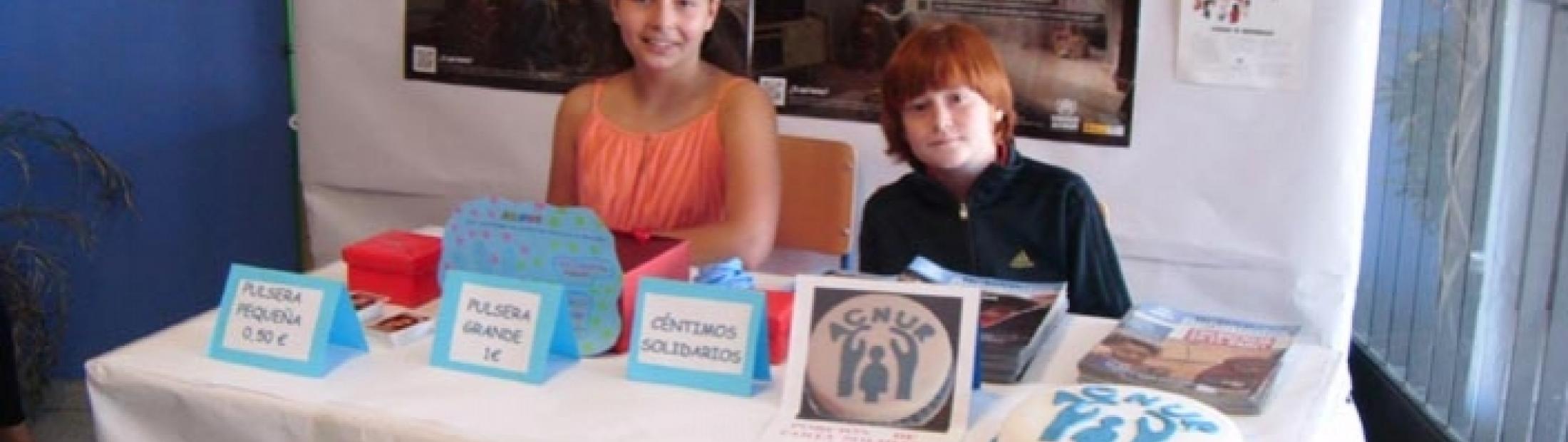 Alumnado del CEIP Giner de los Ríos, Sevilla, concienciado con la causa de los refugiados
