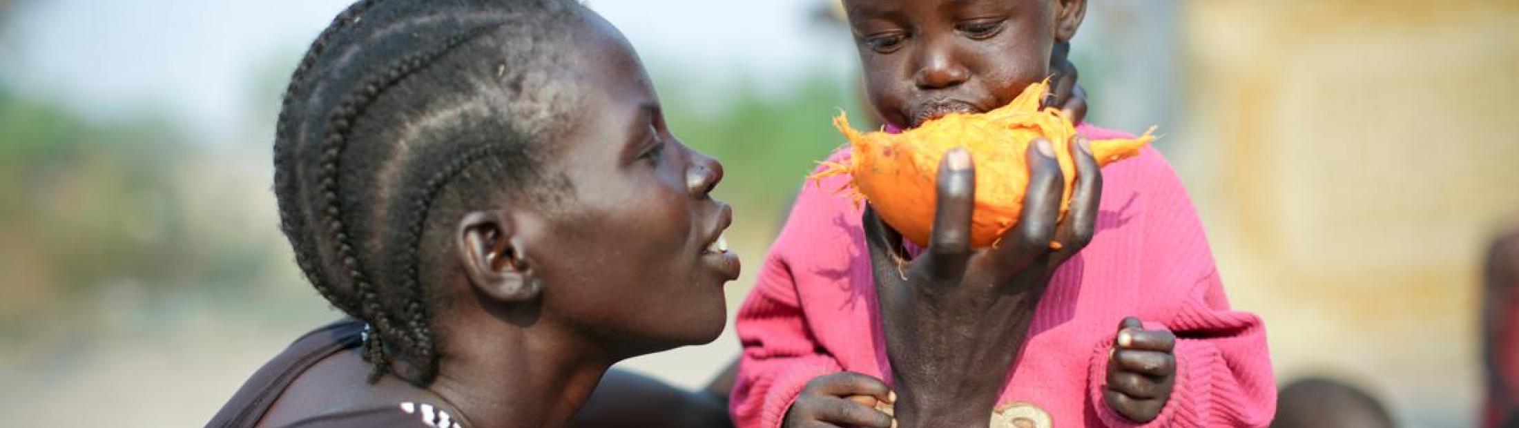 Sudán del Sur: en busca de comida caliente