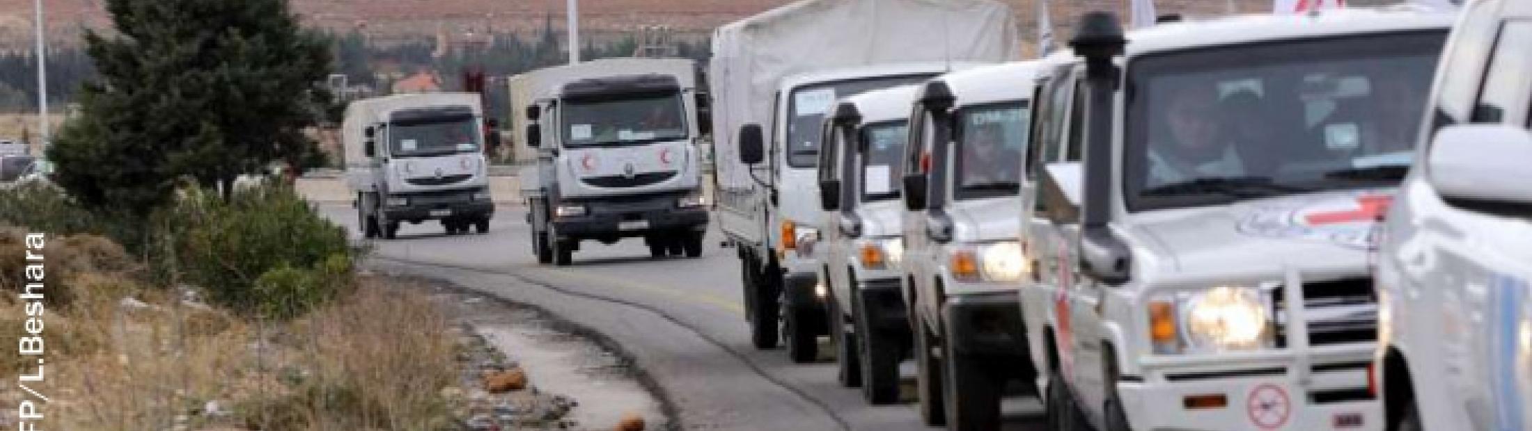 ACNUR entrega ayuda de emergencia en Madaya y otras ciudades sitiadas sirias