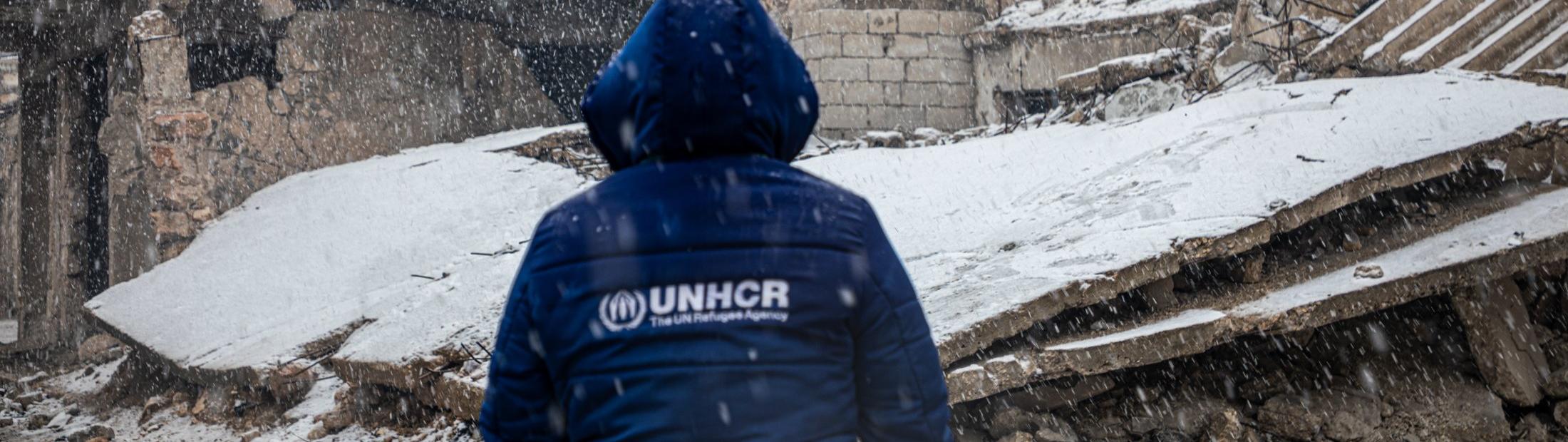 El invierno amenaza a las familias que huyeron de Siria