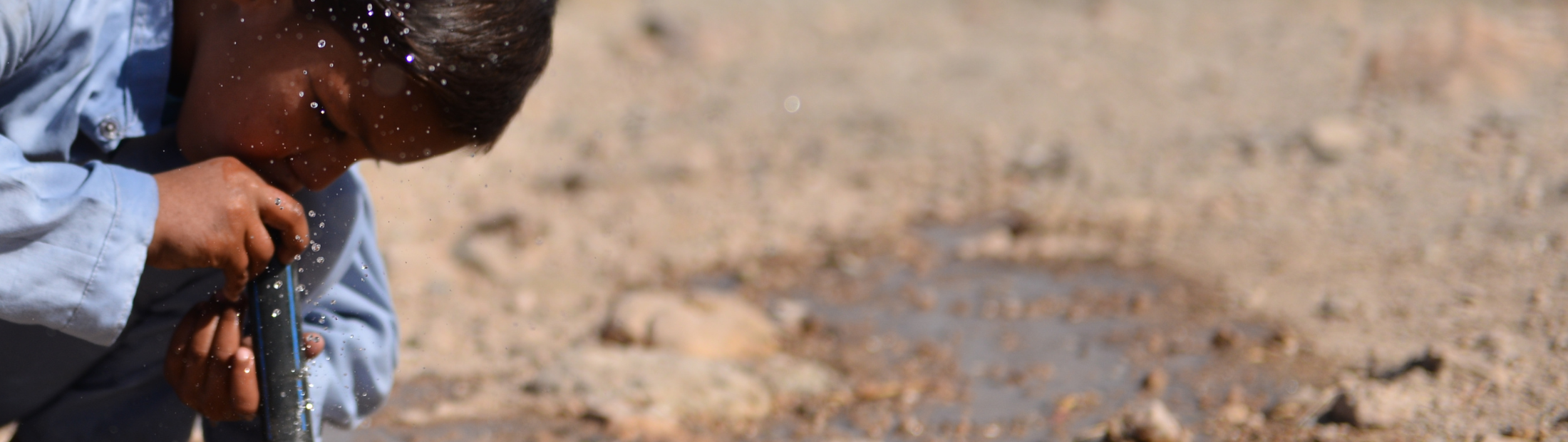 Agua para los refugiados