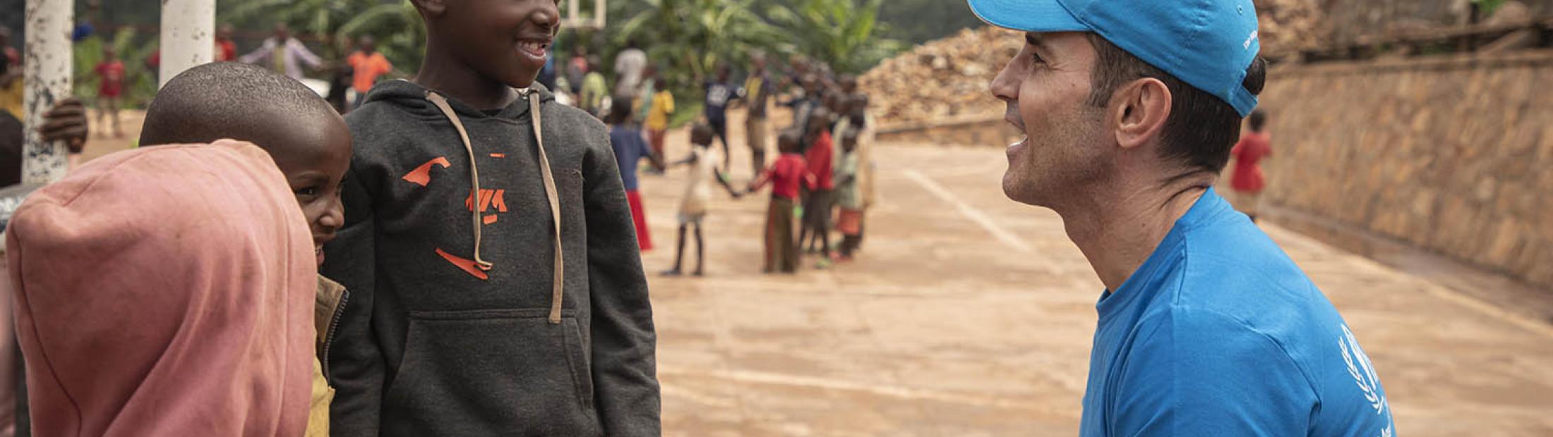 Jesús Vázquez en Ruanda
