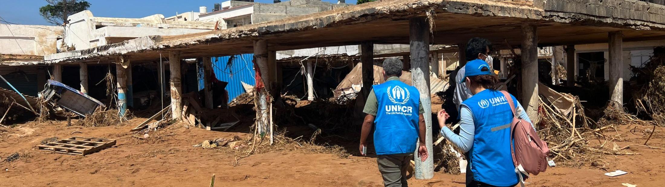 1 año de las inundaciones que arrasaron Libia