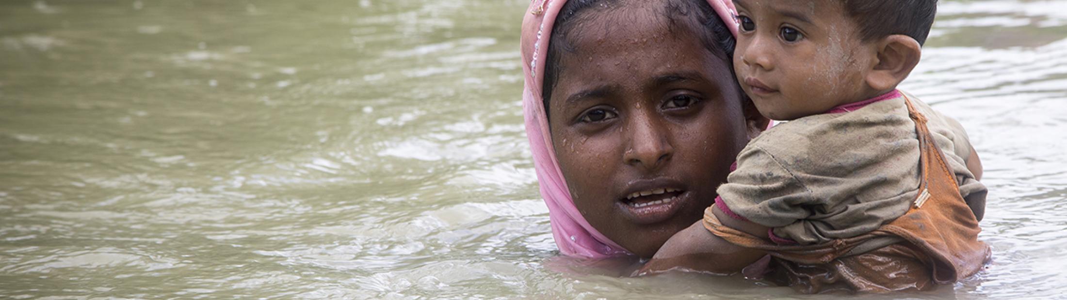 Más de 900.000 rohingya viven en Bangladesh