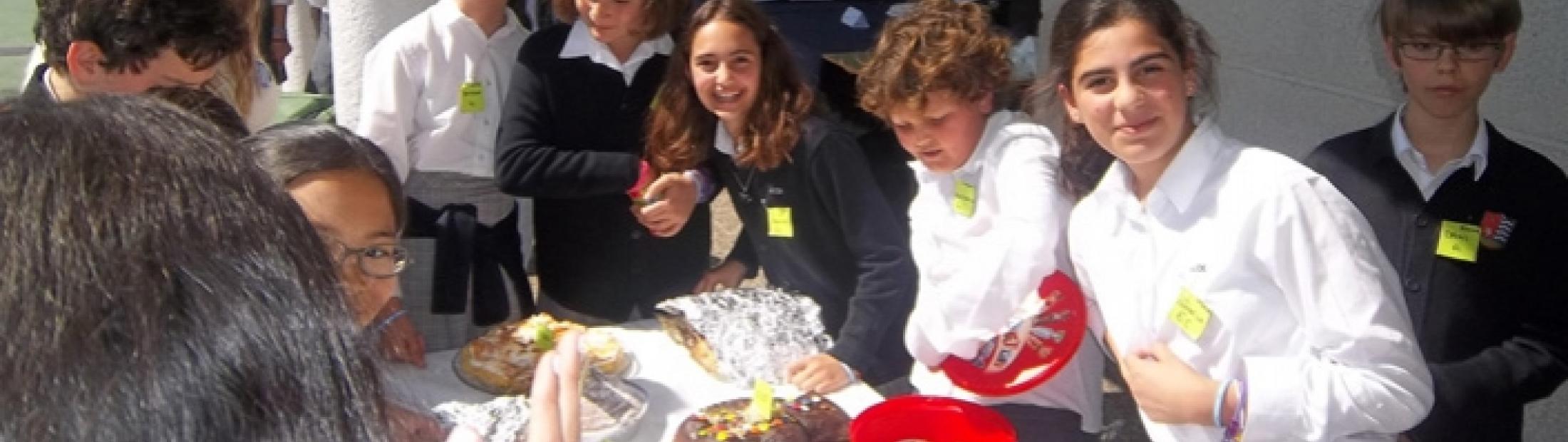 Merienda solidaria en el Colegio Laude El Altillo, Jerez de la Frontera