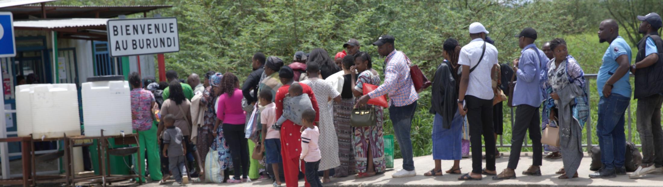 Burundi recibe a 15.000 personas que huyen de la violencia en la República Democrática del Congo 