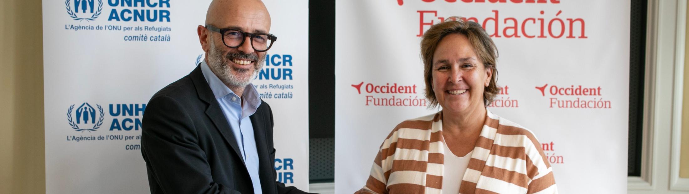 Fundación Occident y el Comité Español de ACNUR unen fuerzas para mejorar la educación de la infancia refugiada