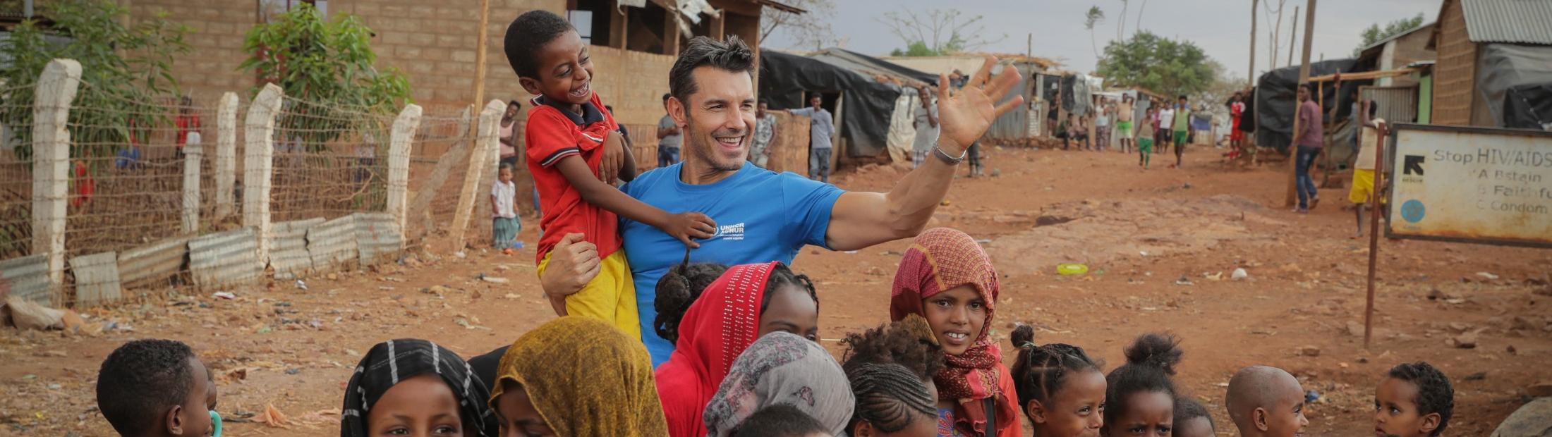 Jesús Vázquez: “Hacer testamento solidario con ACNUR es devolverle a la sociedad todo lo que me ha dado” 