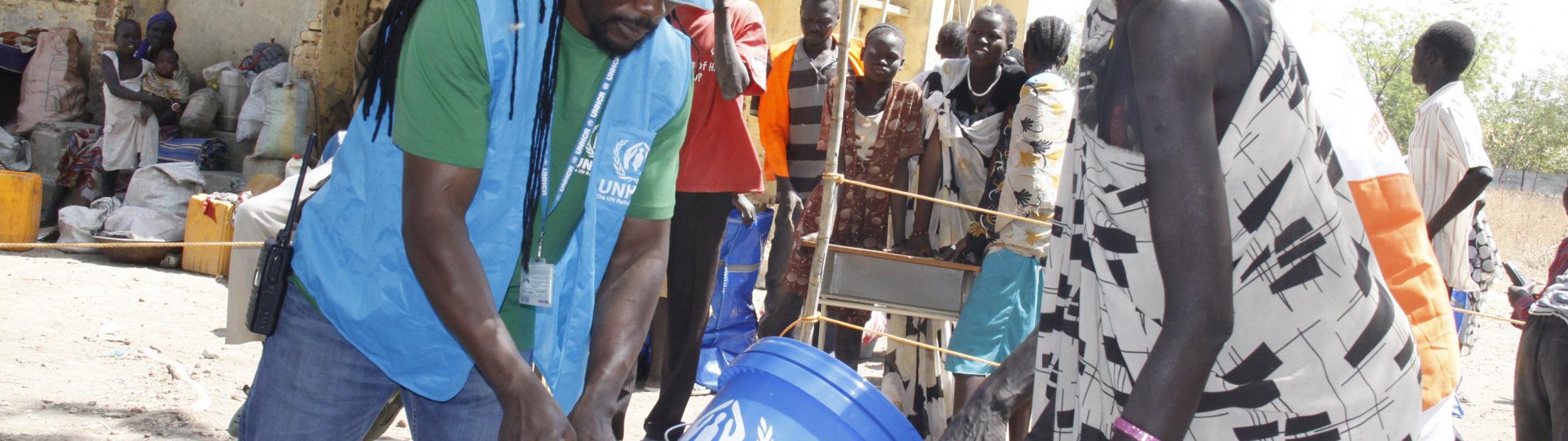 Comienza la distribución de material de ayuda humanitaria en Malakal, Sudán del Sur