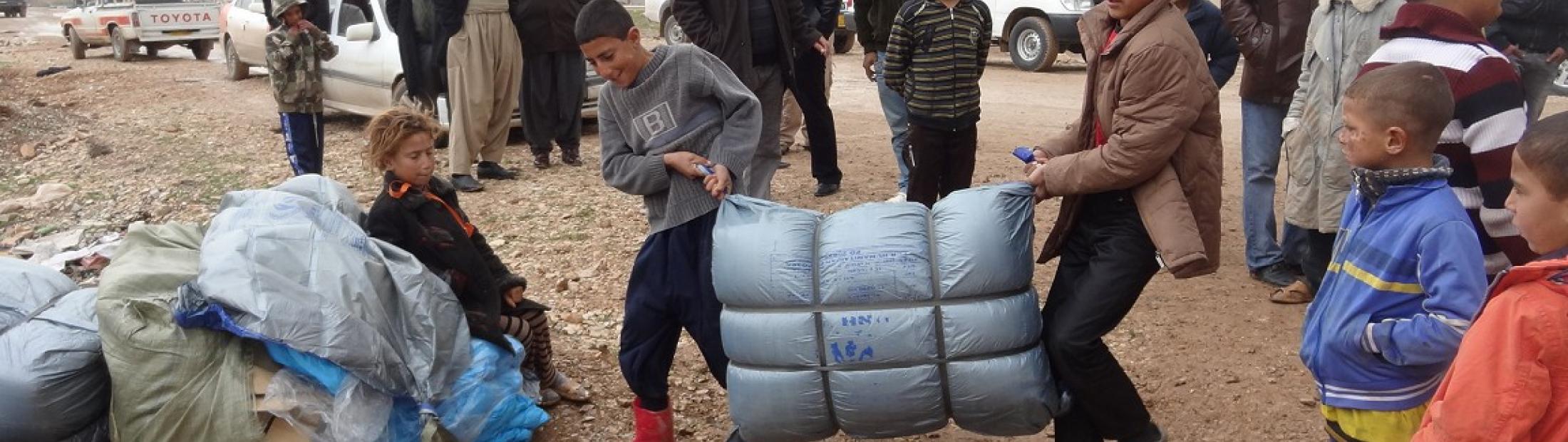 ACNUR entrega ayuda humanitaria a 300.000 personas en Siria