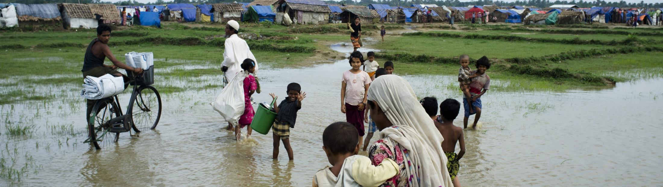 Se necesita comida y refugio urgente según aumenta el desplazamiento en el oeste de Myanmar