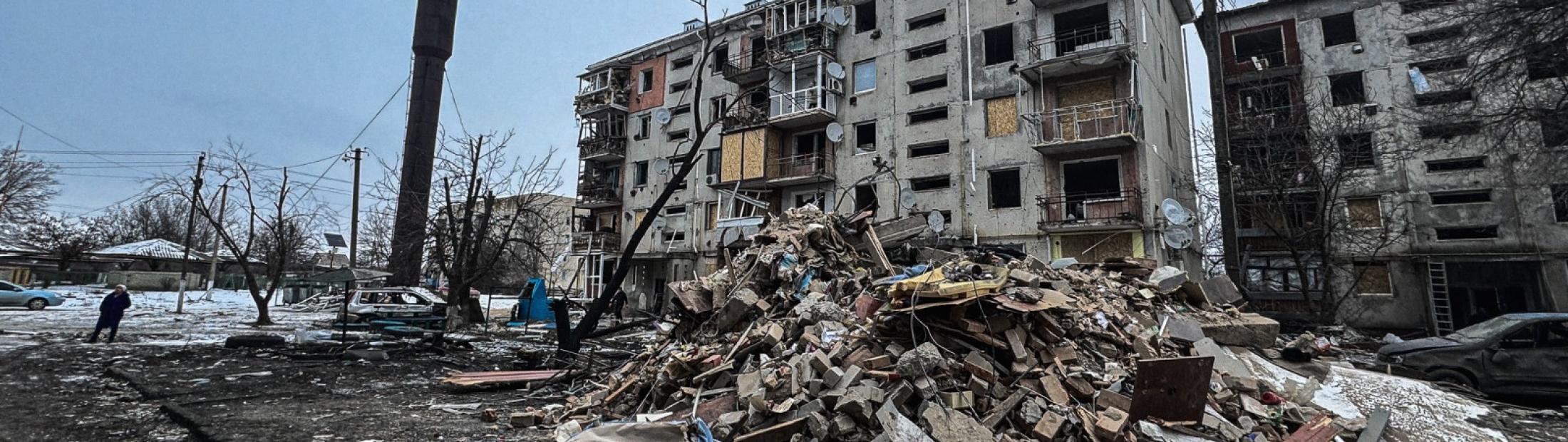 No hay lugar seguro en Ucrania: cuatro años de guerra total y desplazamiento