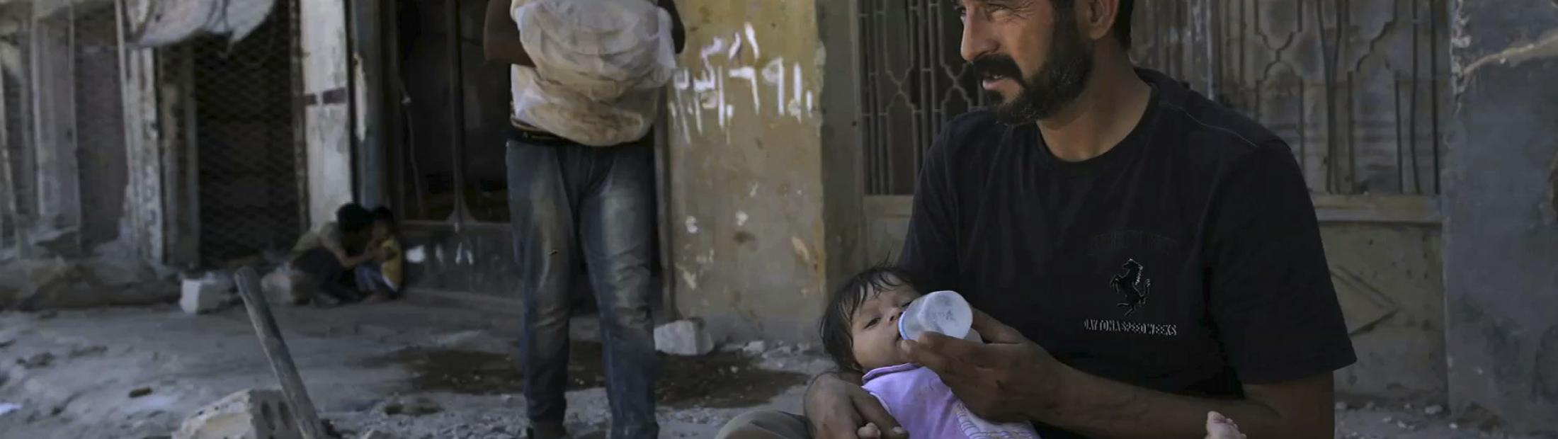 Las duras condiciones de vida en Homs y en otras ciudades sirias