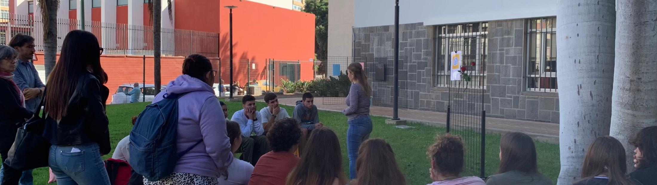 Reinventando el concepto de "listening party" para hablar de asilo y refugio en la Universidad de las Palmas de Gran Canaria 