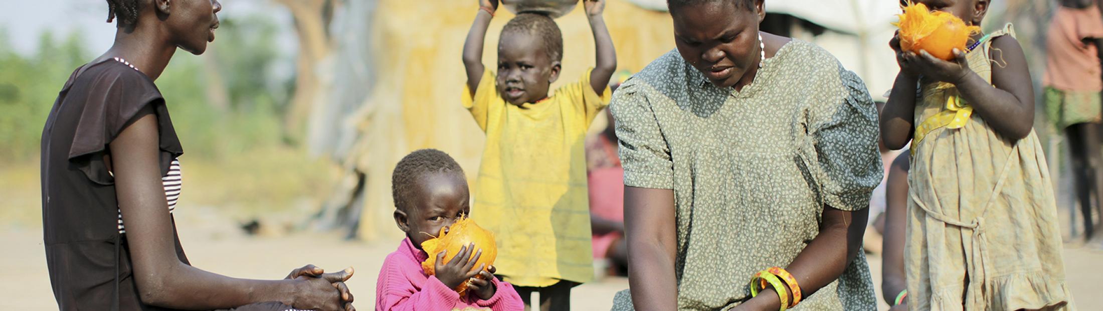 La guerra y el hambre aumentan el desplazamiento en Sudán del Sur