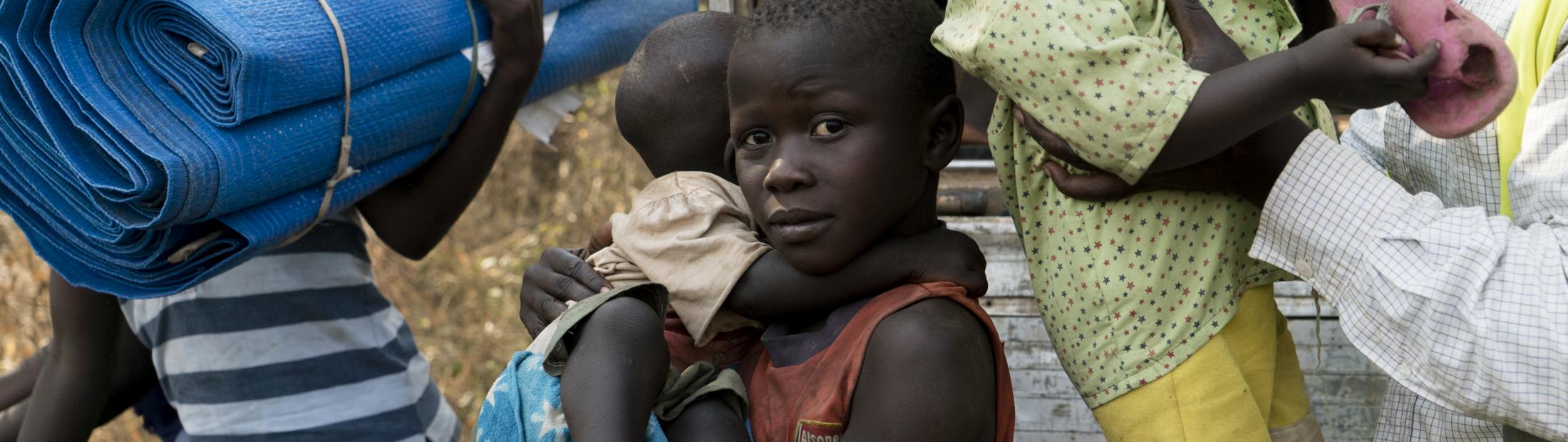 Familias rotas por el conflicto de Sudán del Sur