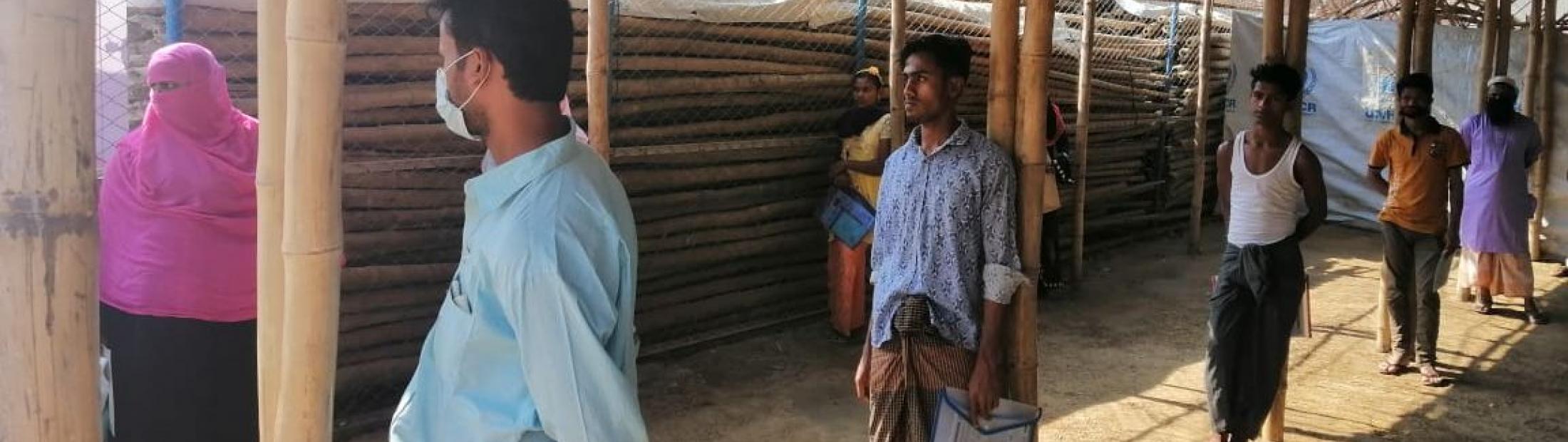 Coronavirus en los asentamientos de refugiados rohingya